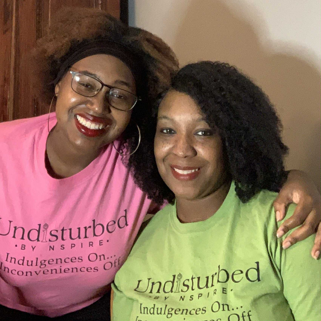 Mommy-daughter body care business duo.